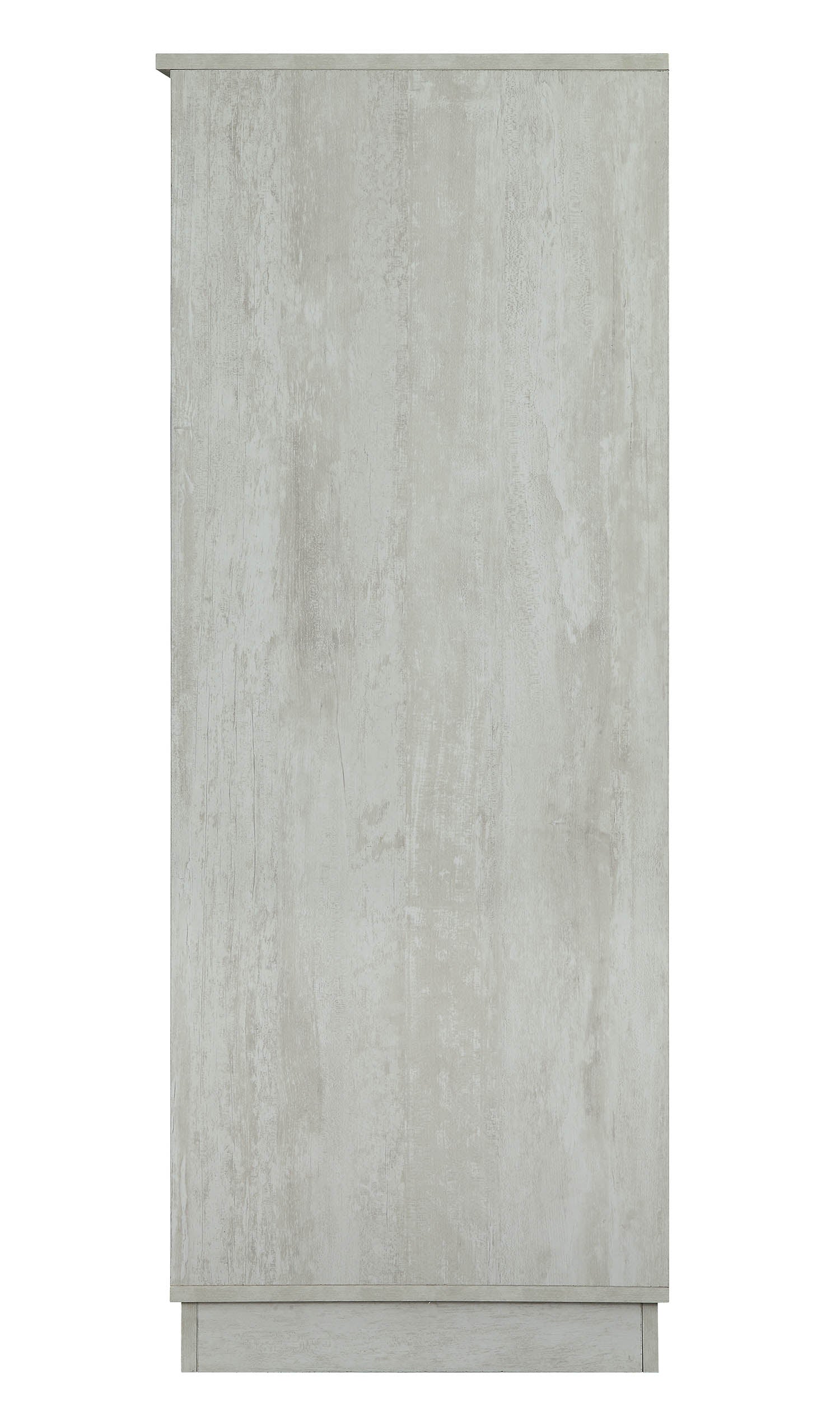 Wiesta Antique White Finish Wine Cabinet FredCo