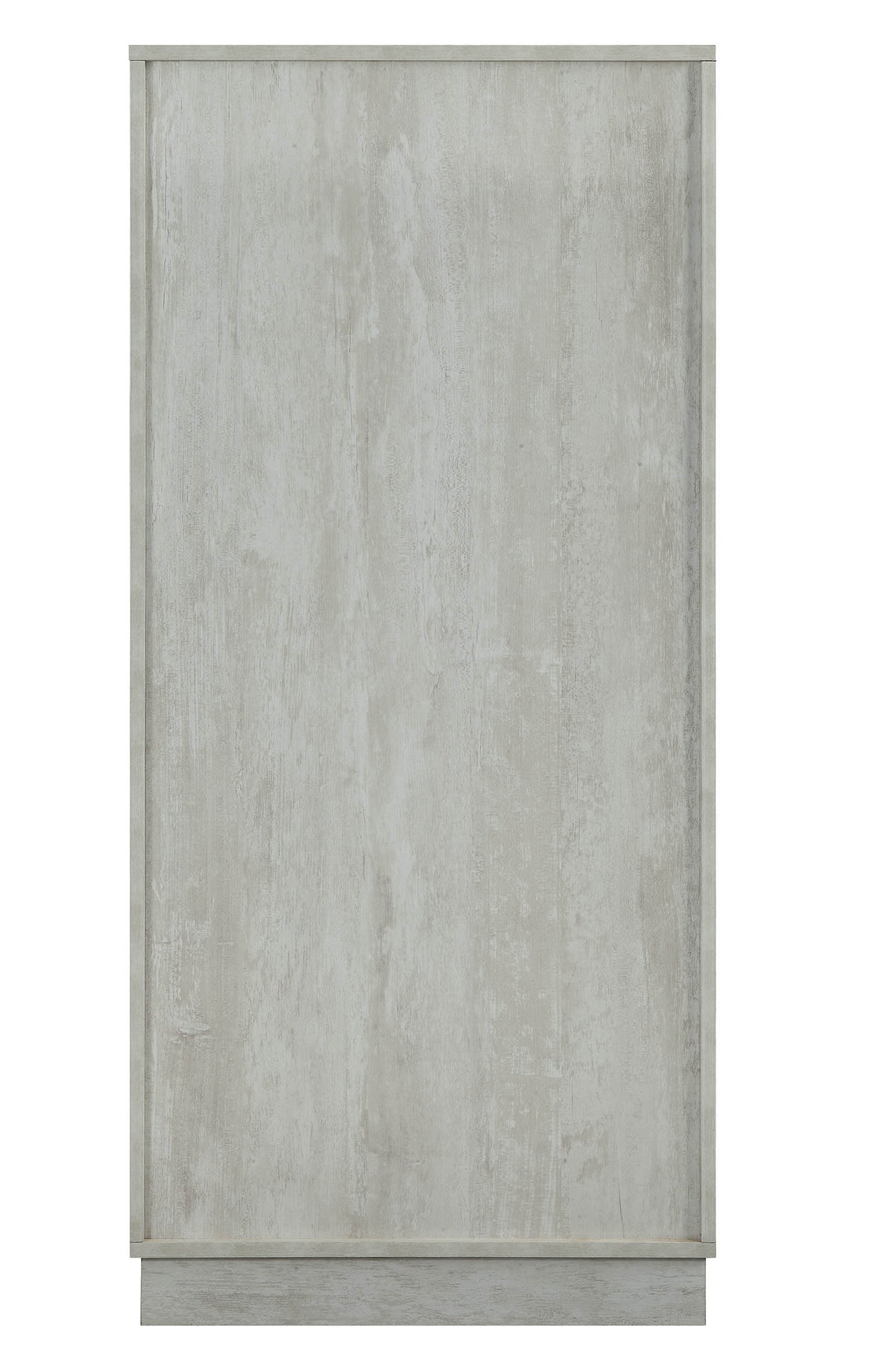 Wiesta Antique White Finish Wine Cabinet FredCo