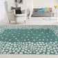 Wildflower 100% Cotton Rug, Environment Friendly Area Rugs FredCo
