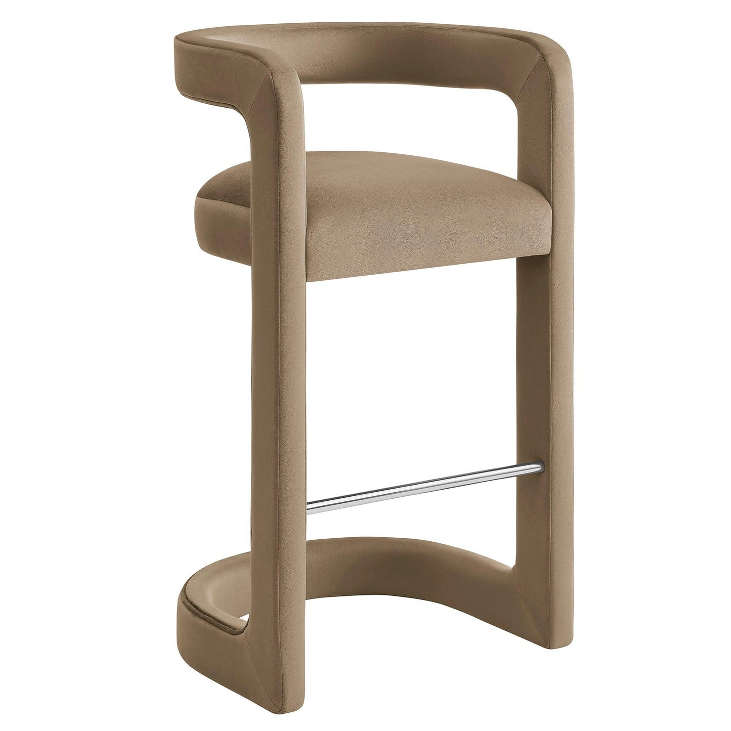 Winslow Performance Velvet Bar Stool by Modway EEI-7108 FredCo