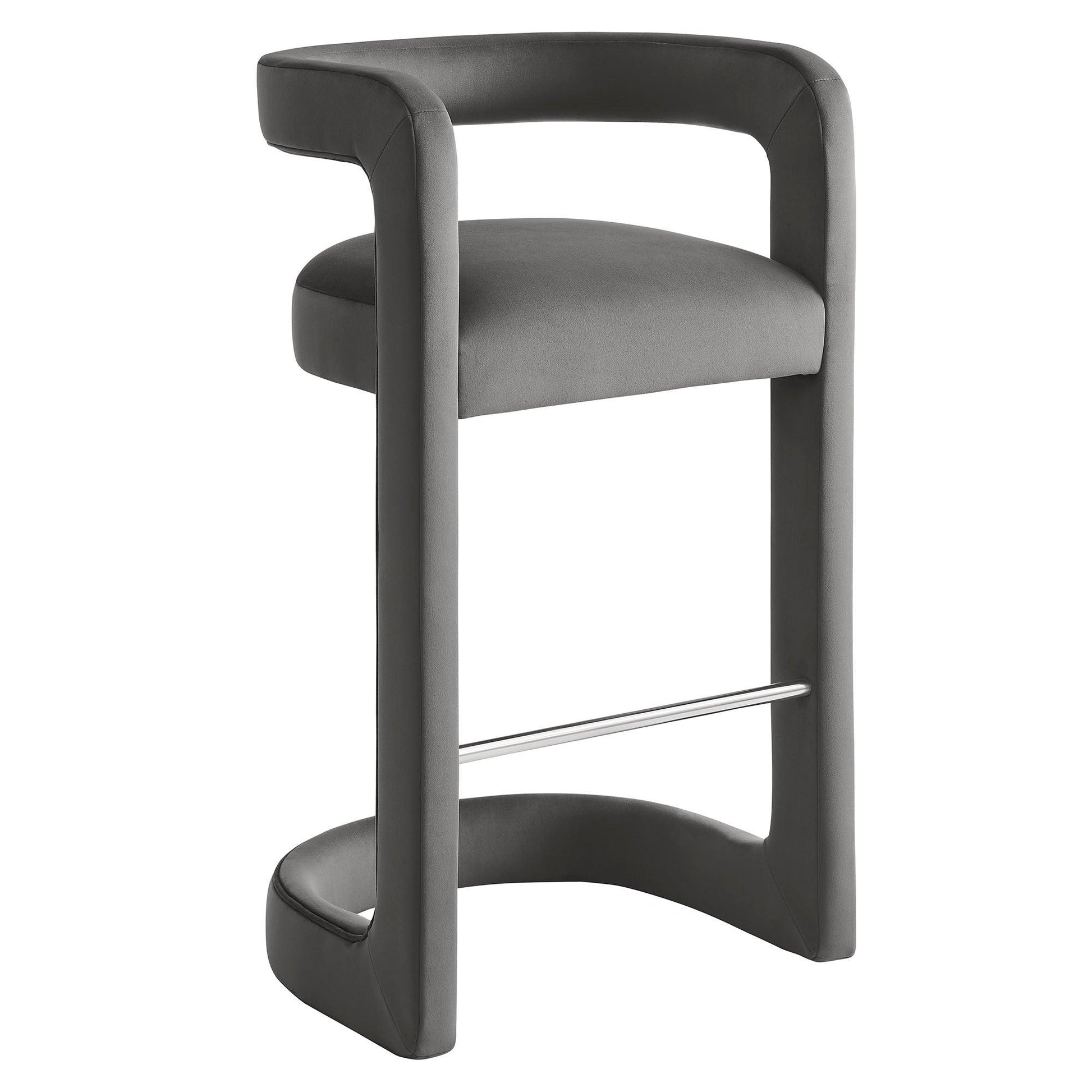 Winslow Performance Velvet Bar Stool by Modway EEI-7108 FredCo