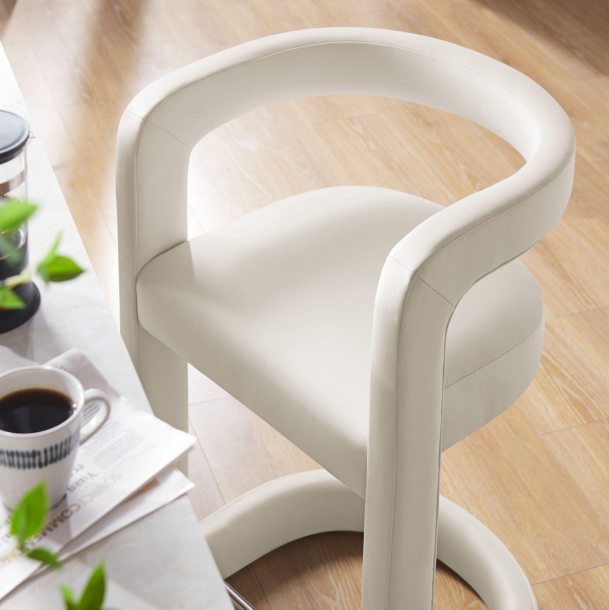 Winslow Performance Velvet Counter Stool by Modway EEI-7107 FredCo