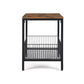 Wire Basket Side Table FredCo