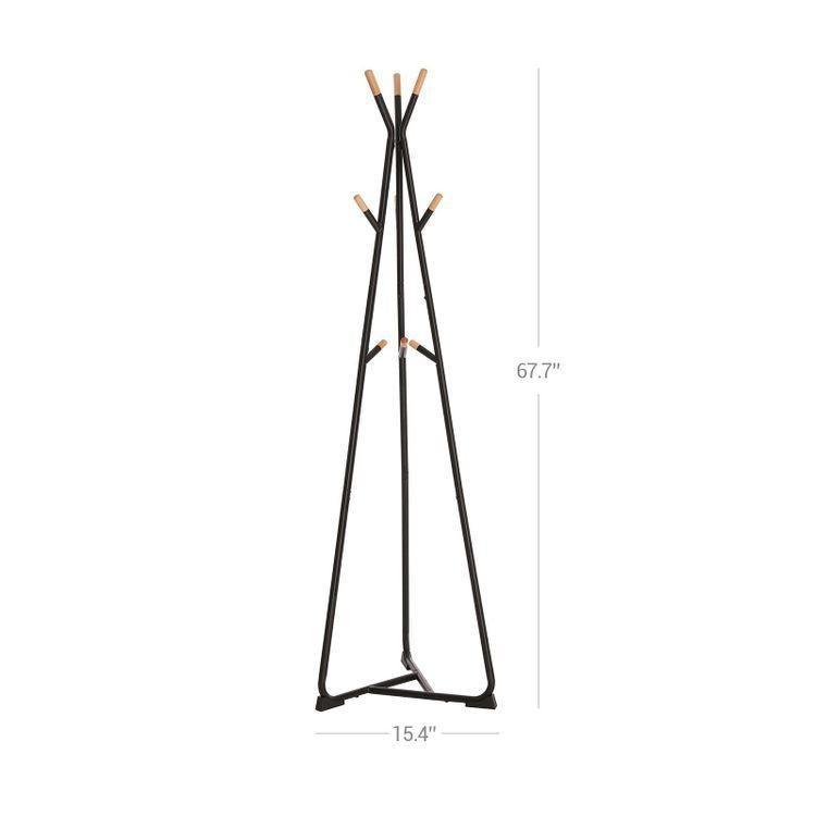 Wood Hooks Coat Rack FredCo