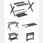 Wood Luggage Rack FredCo