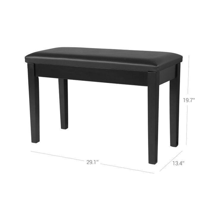 Wooden Duet Piano Bench FredCo