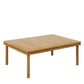 Wren 6-Piece Outdoor Patio Teak Wood Furniture Set by Modway FredCo