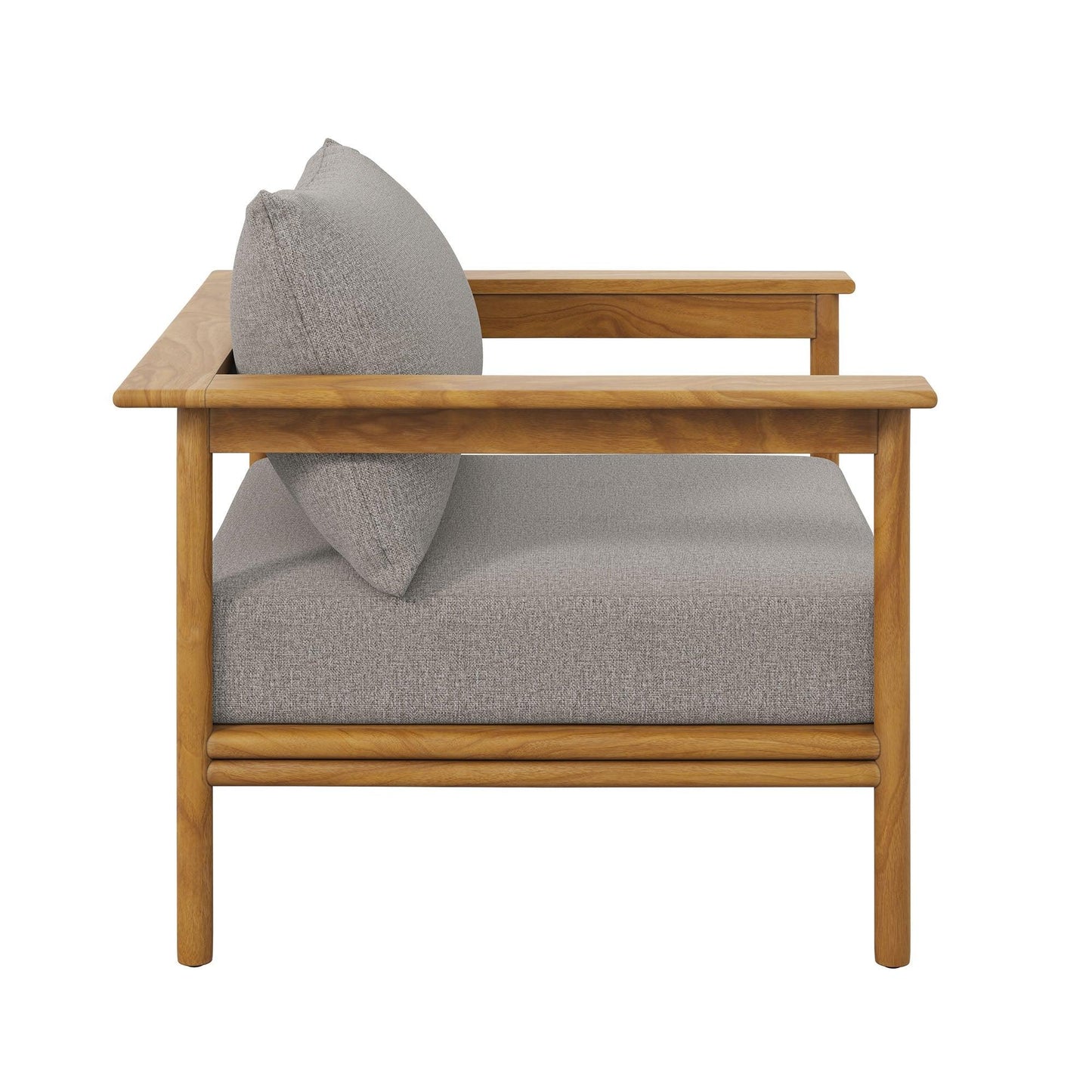 Wren Outdoor Patio Teak Wood Armchair by Modway FredCo