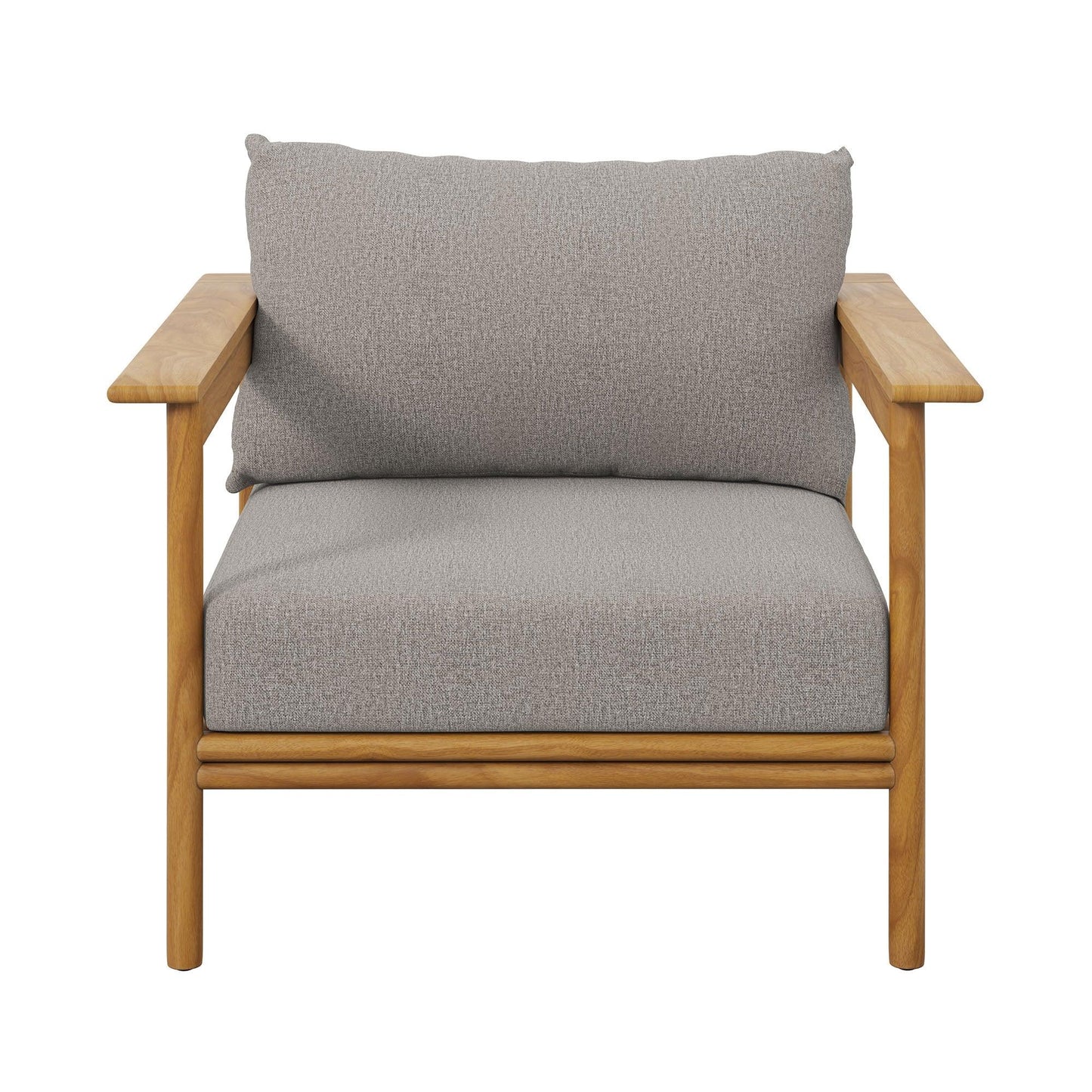 Wren Outdoor Patio Teak Wood Armchair by Modway FredCo