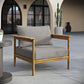 Wren Outdoor Patio Teak Wood Armchair by Modway FredCo