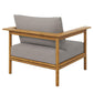 Wren Outdoor Patio Teak Wood Armchair by Modway FredCo