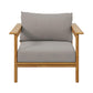Wren Outdoor Patio Teak Wood Armchair Set of 2 by Modway FredCo