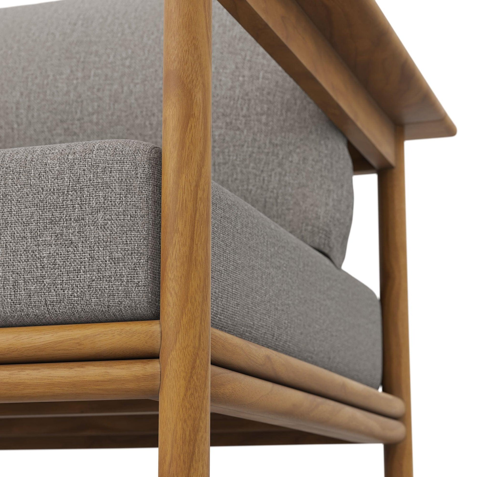 Wren Outdoor Patio Teak Wood Armchair Set of 2 by Modway FredCo