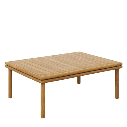 Wren Outdoor Patio Teak Wood Coffee Table by Modway FredCo