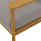 Wren Outdoor Patio Teak Wood Sofa by Modway FredCo