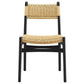 Wynn Rope and Wood Dining Side Chairs Set of 2 by Modway FredCo