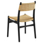 Wynn Rope and Wood Dining Side Chairs Set of 2 by Modway FredCo