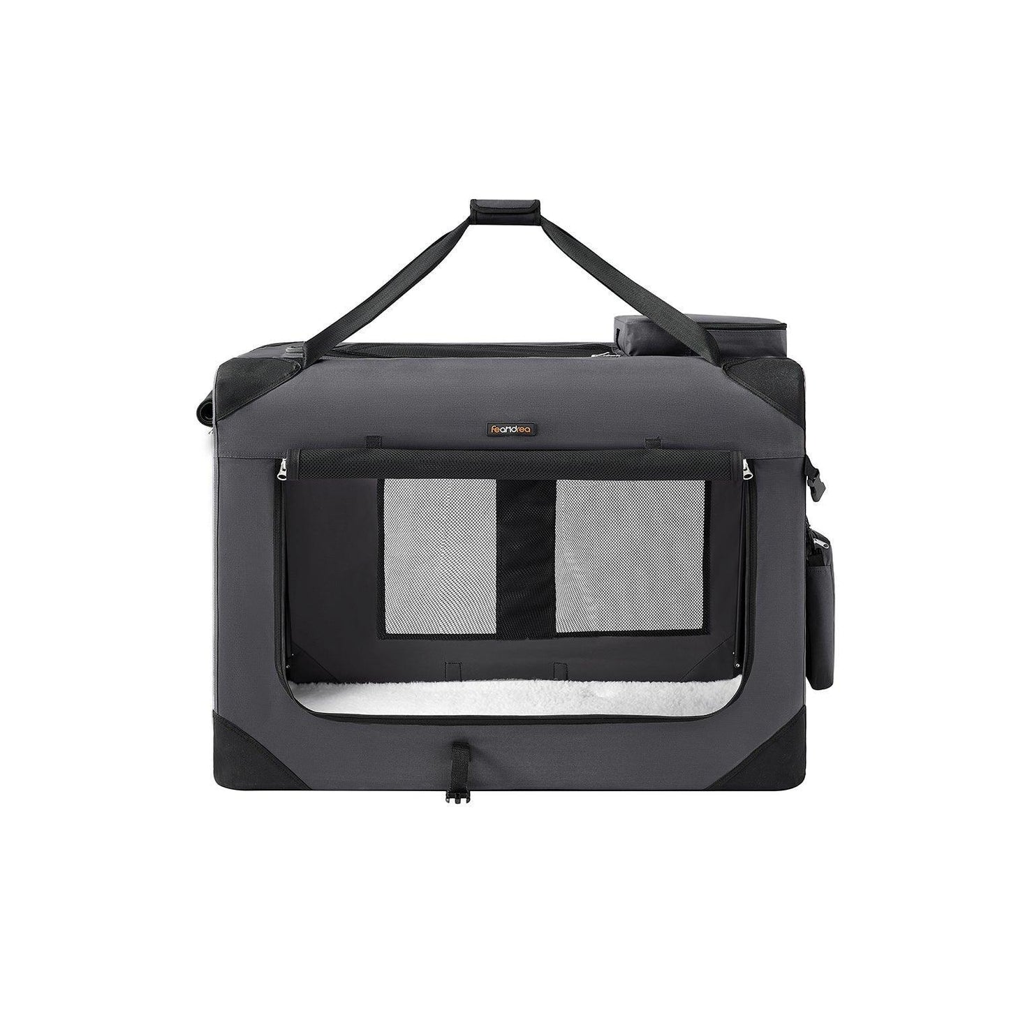 XXL Collapsible Dog Crate Gray FredCo