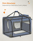 XXL Dog Crate Blue FredCo