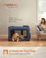 XXXL Collapsible Dog Crate Dark Blue FredCo