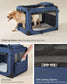 XXXL Collapsible Dog Crate Dark Blue FredCo