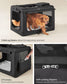 XXXXL Collapsible Dog Crate Ink Black FredCo
