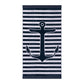 Yacht Club Egyptian Cotton Oversized Beach Towel Set, 2-Pieces FredCo