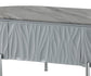 Yukino Gray High Gloss & Chrome Finish Coffee Table FredCo