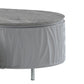Yukino Gray High Gloss & Chrome Finish Coffee Table FredCo