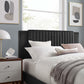 Zahra Channel Tufted Performance Velvet King Platform Bed, MOD-7010 FredCo