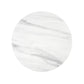 Zaid Engineering Marble & White High Gloss Finish End Table FredCo