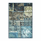 Zedler Oriental Contemporary Patchwork Rug FredCo