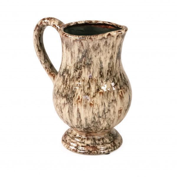 Zentique Distressed Pitcher (9851L B95) FredCo