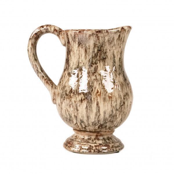 Zentique Distressed Pitcher (9851L B95) FredCo
