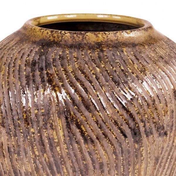 Zentique Distressed Textured Vase (16709L B93) FredCo