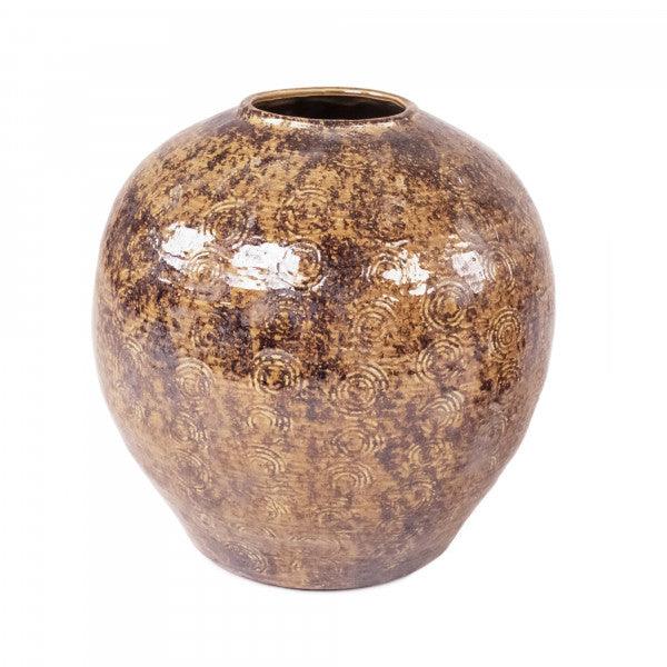 Zentique Distressed Textured Vase (16799L B93) FredCo