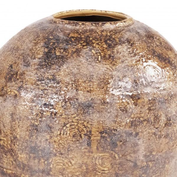 Zentique Distressed Textured Vase (16799S B93) FredCo