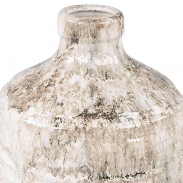 Zentique Distressed Vase (15731L B103) FredCo