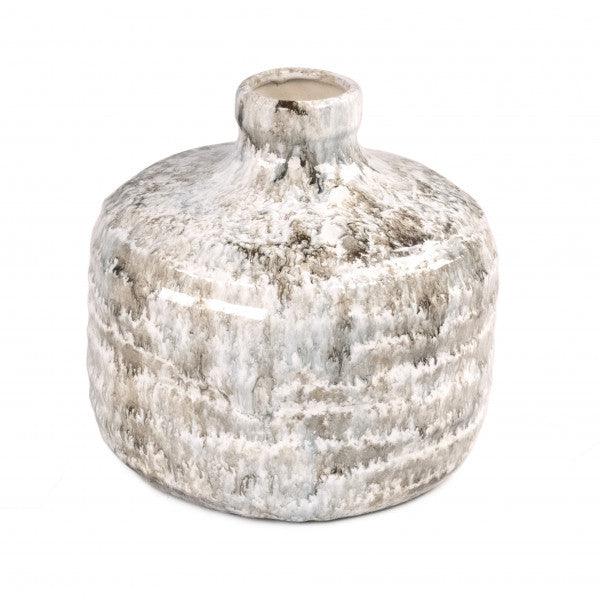 Zentique Distressed Vase (15732L B103) FredCo