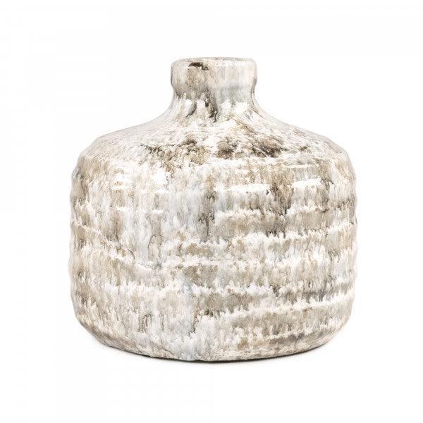 Zentique Distressed Vase (15732L B103) FredCo