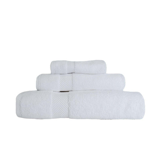 Zero-Twist Smart-Dry Absorbent Combed Cotton Plush 3-Piece Towel Set FredCo