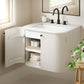 Zia 24" Wall-Mount Bathroom Vanity with Marble Sink by Modway EEI-7162 FredCo