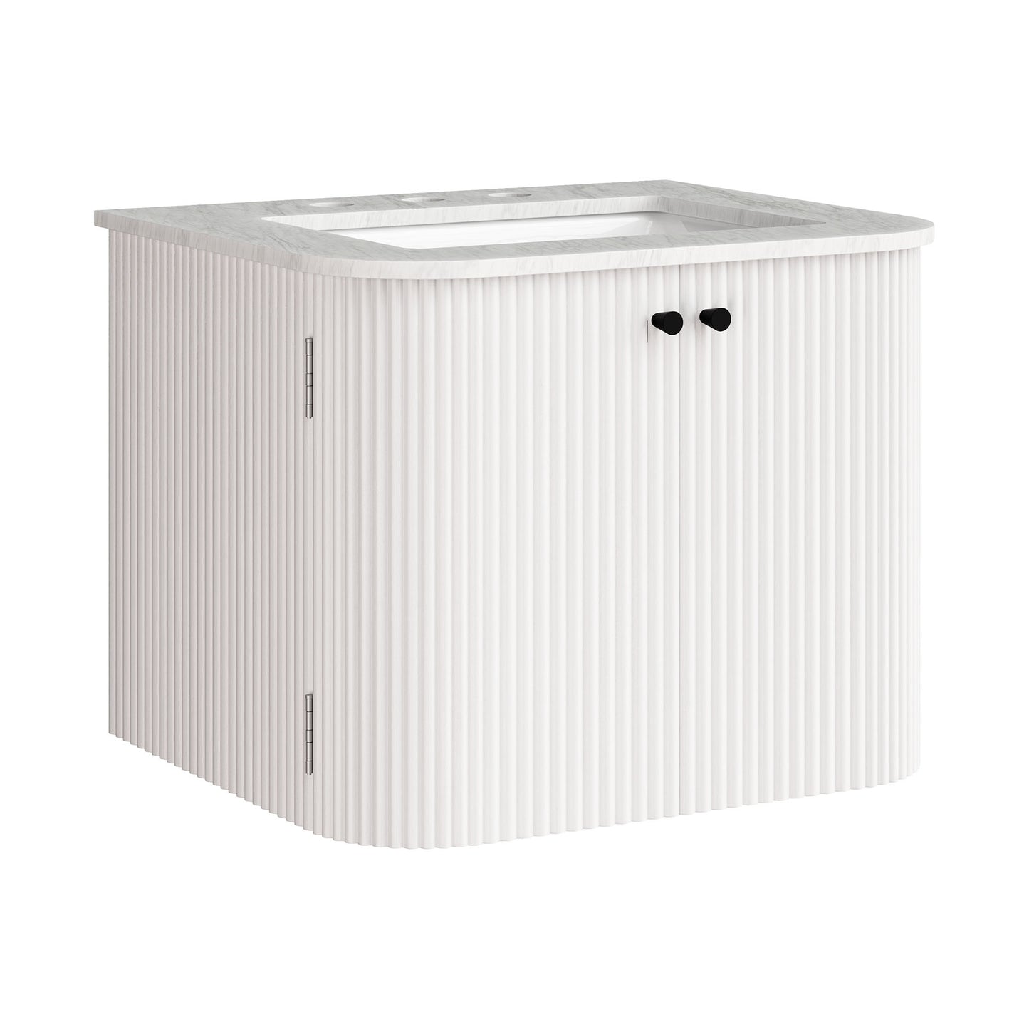 Zia 24" Wall-Mount Bathroom Vanity with Marble Sink by Modway EEI-7162 FredCo