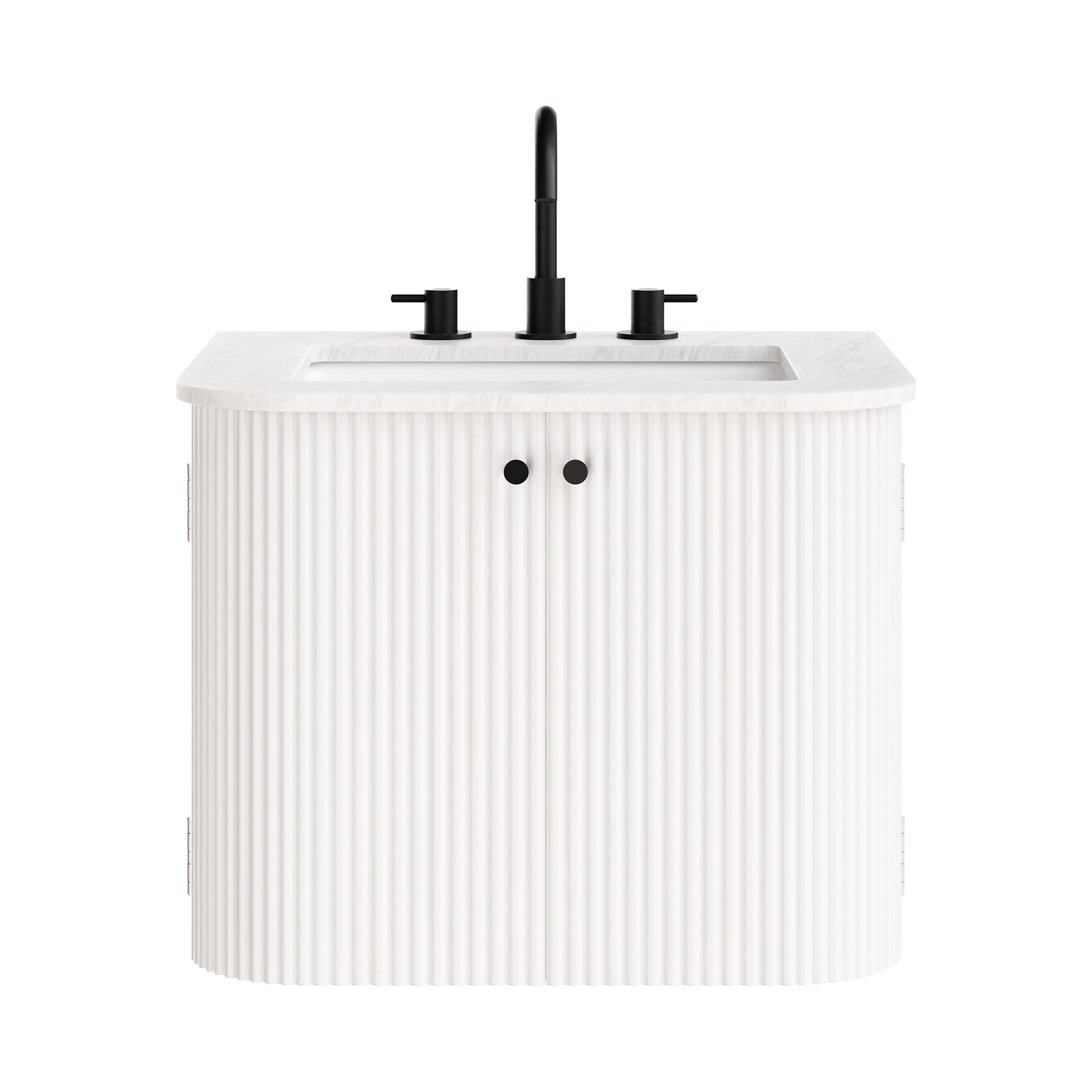 Zia 24" Wall-Mount Bathroom Vanity with Marble Sink by Modway EEI-7162 FredCo