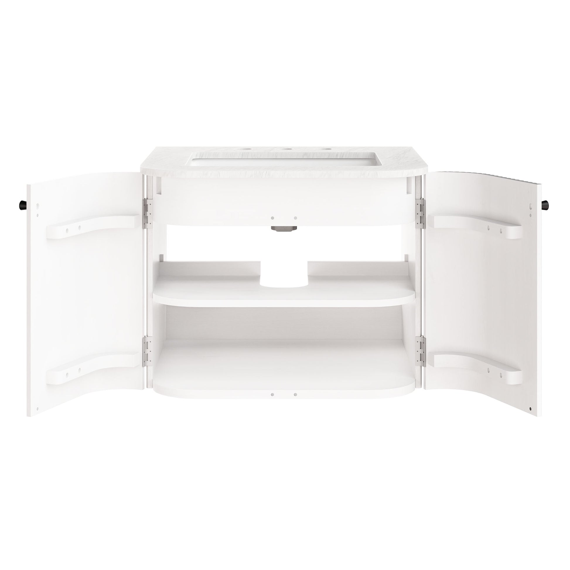 Zia 24" Wall-Mount Bathroom Vanity with Marble Sink by Modway EEI-7162 FredCo