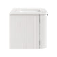 Zia 30" Wall-Mount Bathroom Vanity with Marble Sink by Modway EEI-7208 FredCo