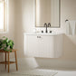 Zia 30" Wall-Mount Bathroom Vanity with Marble Sink by Modway EEI-7208 FredCo