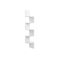 Zigzag Design Corner Shelf FredCo