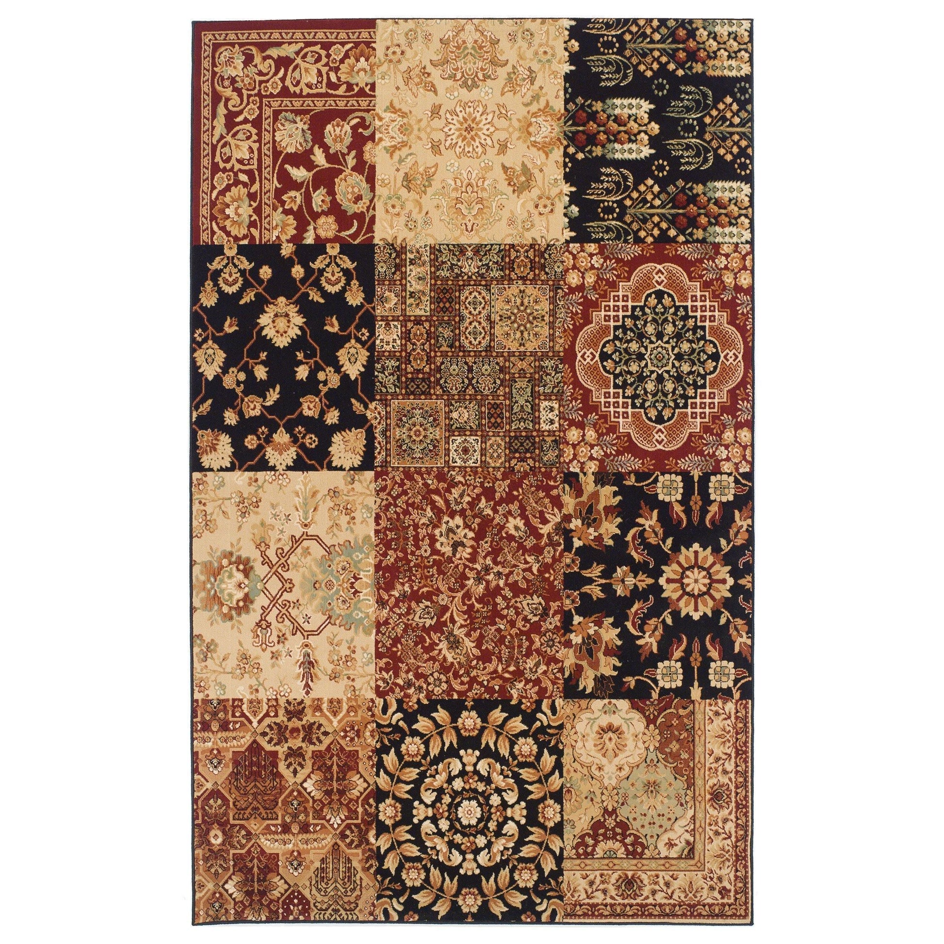 Zingara Oriental Bohemian Patchwork Rug FredCo