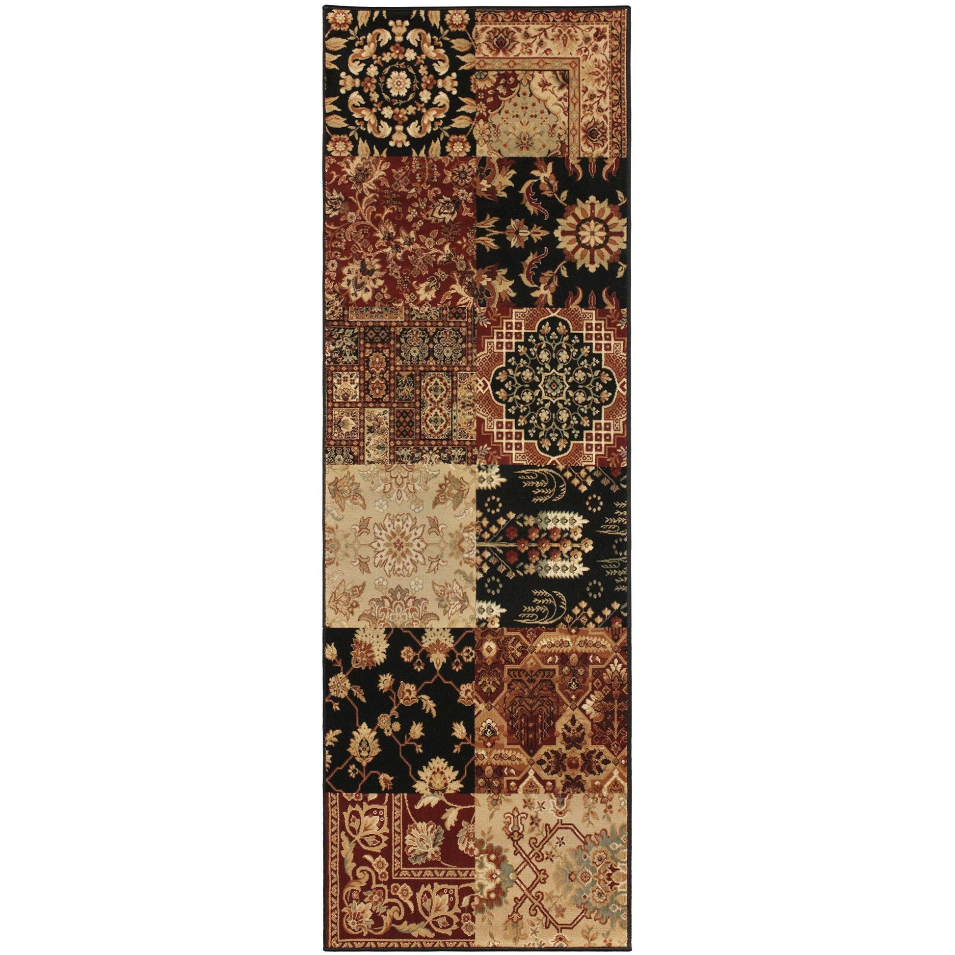 Zingara Oriental Bohemian Patchwork Rug FredCo